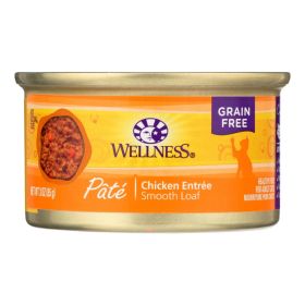 Wellness Pet Products Cat Food - Chicken Recipe - Case Of 24 - 3 Oz.