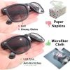 Microfiber Cleaning Cloth for Glasses Lens Cleaning Cloth Microfiber Cloth for Phone Screens 6 pcs Cats Pattern