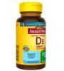 Nature Made Extra Strength Vitamin D3 5000 IU (125 mcg) Softgels, Dietary Supplement for Bone and Immune Health Support, 100 Count