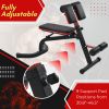 Roman Chair with Adjustable Height,Multi-function Bench, Back Extension Bench, Ab Chair for Whole-Body Training