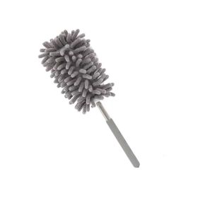 Microfiber Duster for Cleaning,for Cleaning Car, Window, Furniture, Office (Color: Grey)