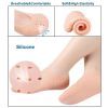 1pair Breathable And Soft Silicone Socks For Men And Women; Reusable Socks For Foot Pressure Relieve; Protectors Silicone To Prevent Foot Dry