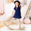 Kids Fitness Toy 12 Inch C Shape Wooden Wobble Balance Board